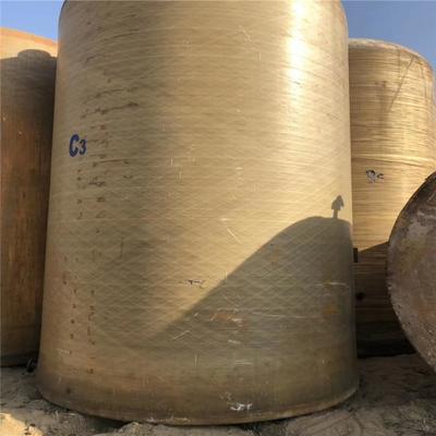 轉讓多臺二手玻璃鋼鹽酸儲罐